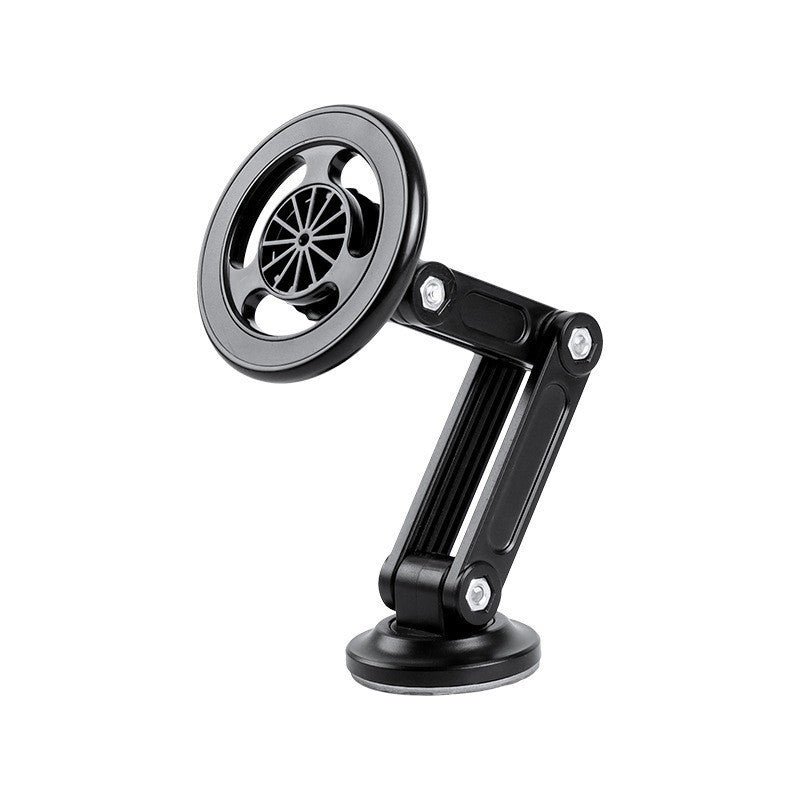 Cross-border multi-functional Magnetic car holder car 360-degree rotating navigation folding magnetic phone holder TikTok
