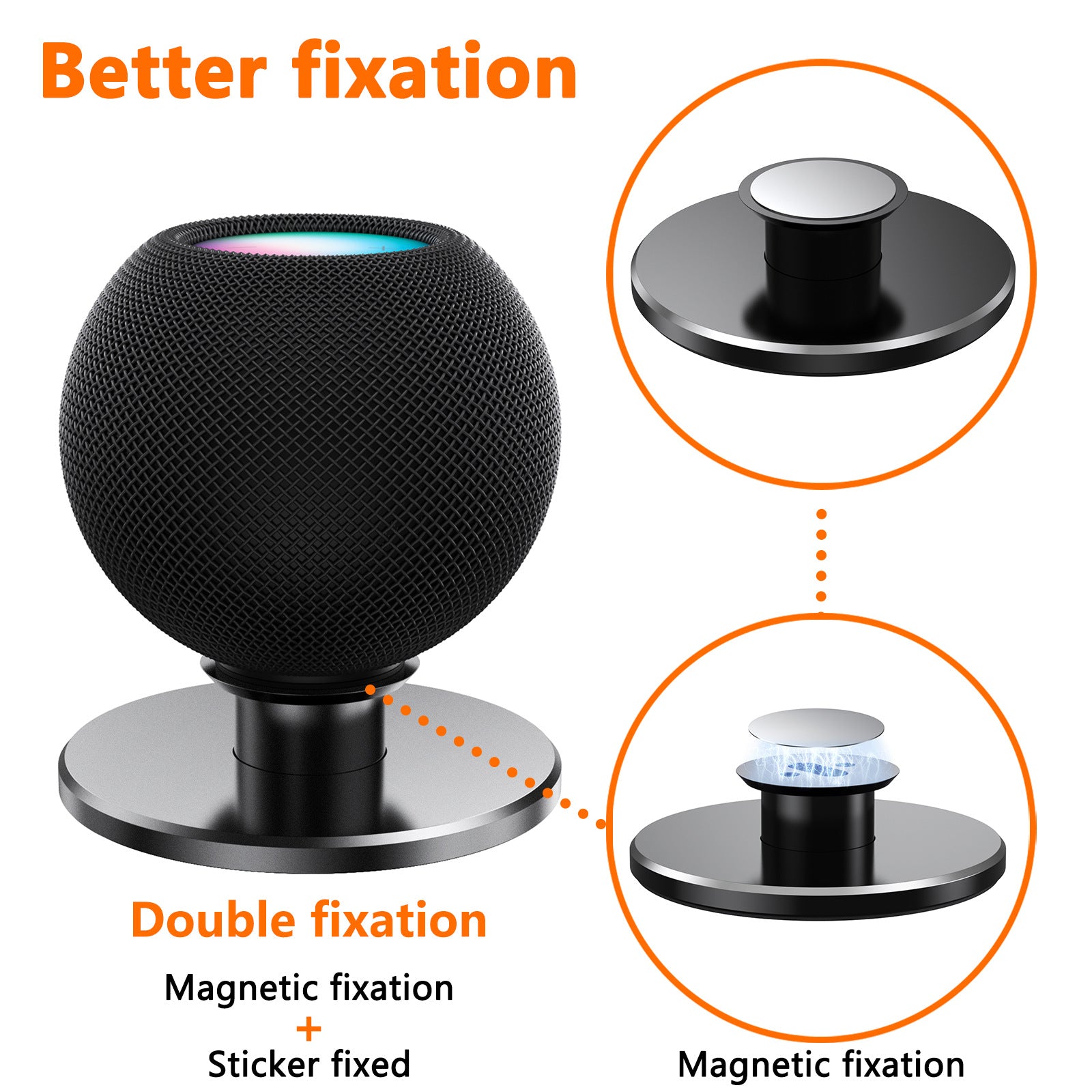 Applicable to HomePod mini smart speaker aluminum alloy bracket Apple amazon echo spot1 available