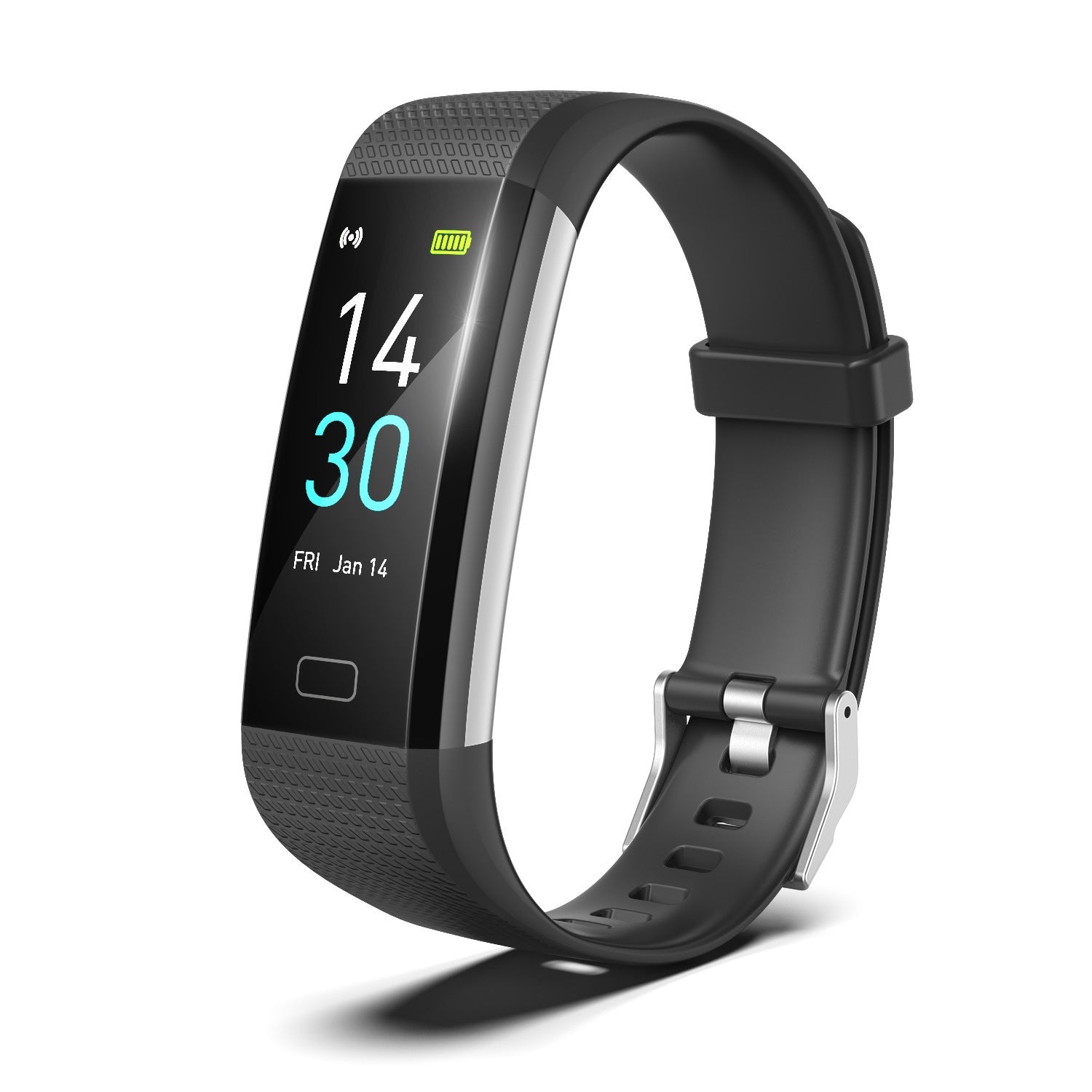 Cross-border hot S5 three-generation smart waterproof bracelet health monitoring heart rate recording message reminder gift wholesale