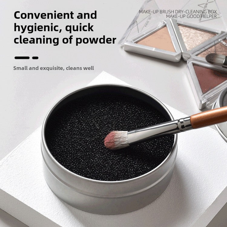 Makeup brush sponge dry cleaning cleaning box cleaning makeup brush tool quick cleaning no washing sponge cosmetic brush washing brush