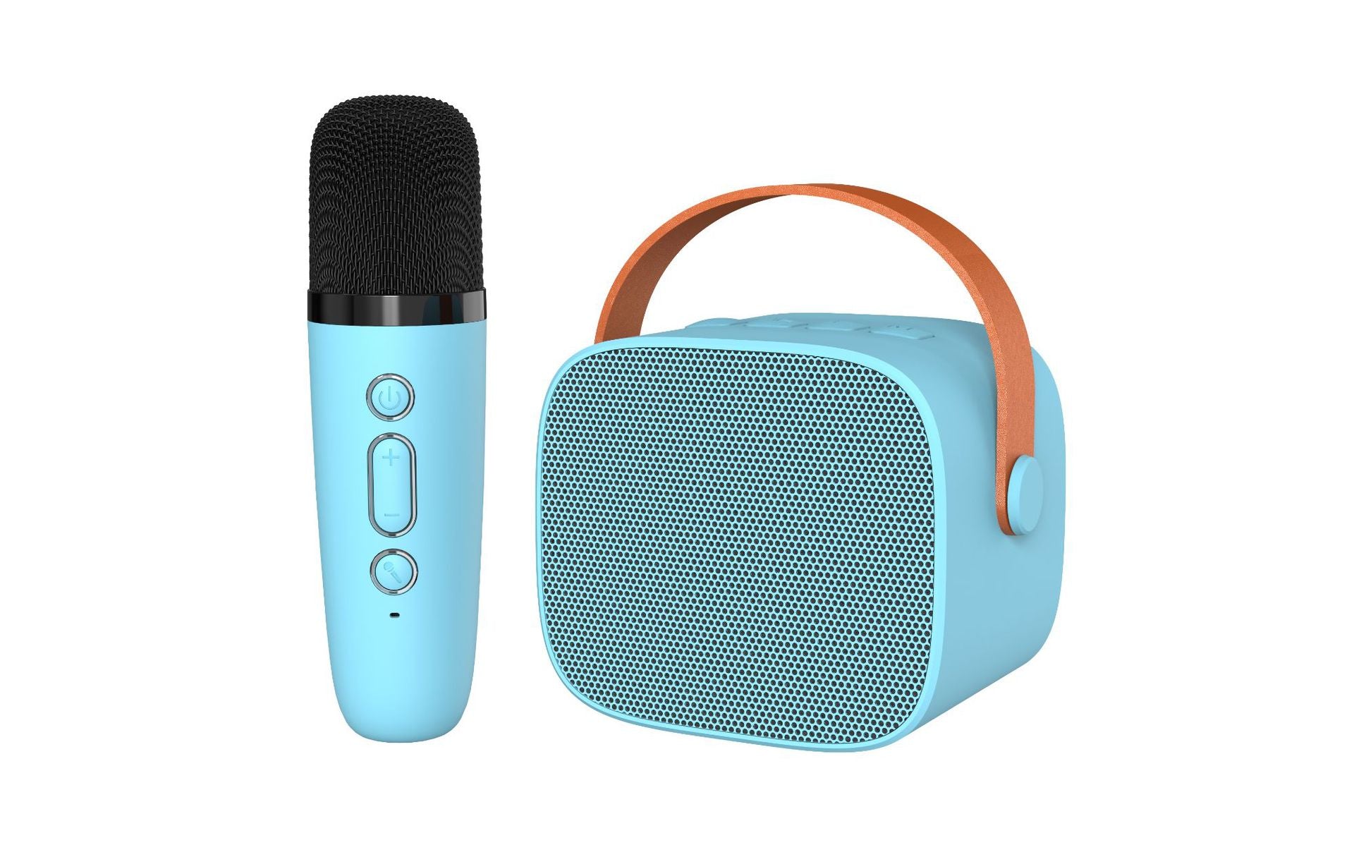 Lebo P2 microphone audio integrated microphone family ktv portable wireless Bluetooth speaker we sing Magic tool