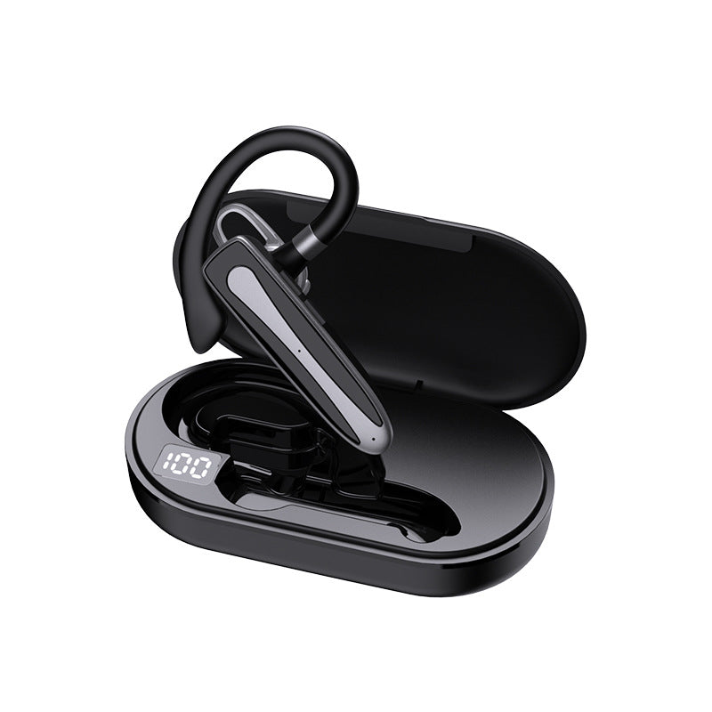 Wireless Bluetooth headset business ear-mounted monitor ultra-long life battery large power sports cross-border hot waterproof and noise reduction