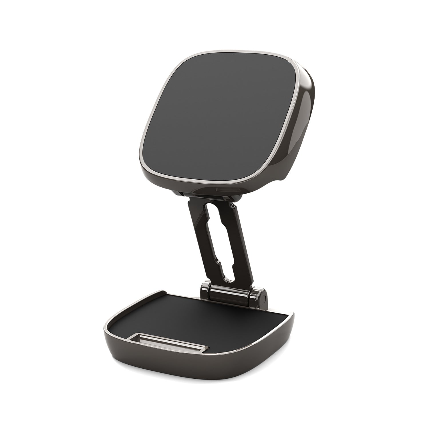 360 Rotating vehicle-mounted mobile phone support of instrument desk adhesive folding bracket magnetic suction automobile phone holder customization