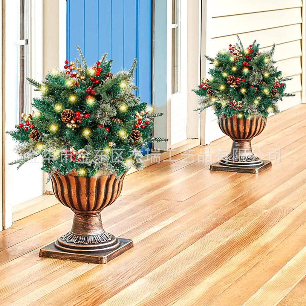 New cross-border floor outlet Christmas tree Beach Tree creative Christmas tree atmosphere decoration Christmas decoration factory direct sales