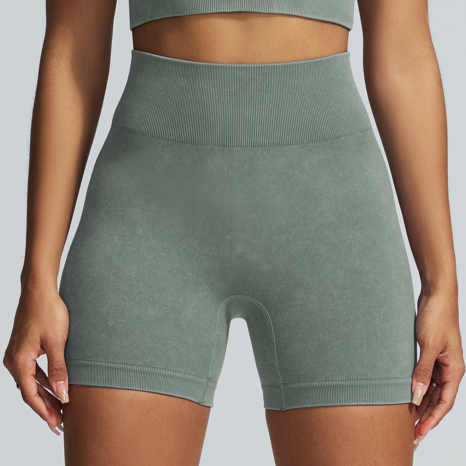 European and American Autumn Winter Tight Sports Set