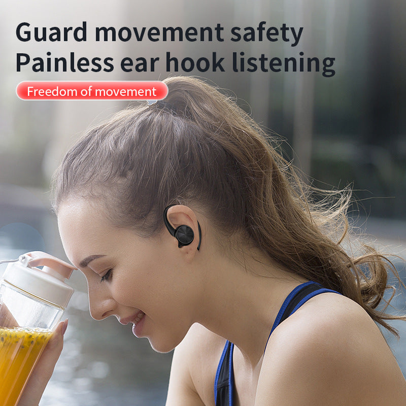 Q36 translation Bluetooth headset binaural ear-mounted in-ear earphone with warehouse digital display sports three-dimensional cross-border wholesale