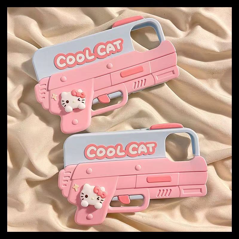Cute silicone capabala dududuck Apple 14 phone case 15proamx couple 13 niche 12 female 11