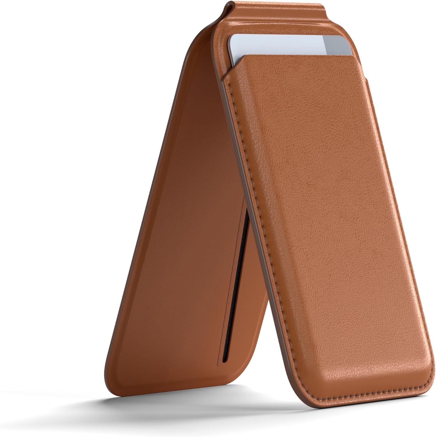 Applicable to Apple iPhone16 series mobile phone rotating shaft magnetic card holder MagSafe folding rotating bracket card holder
