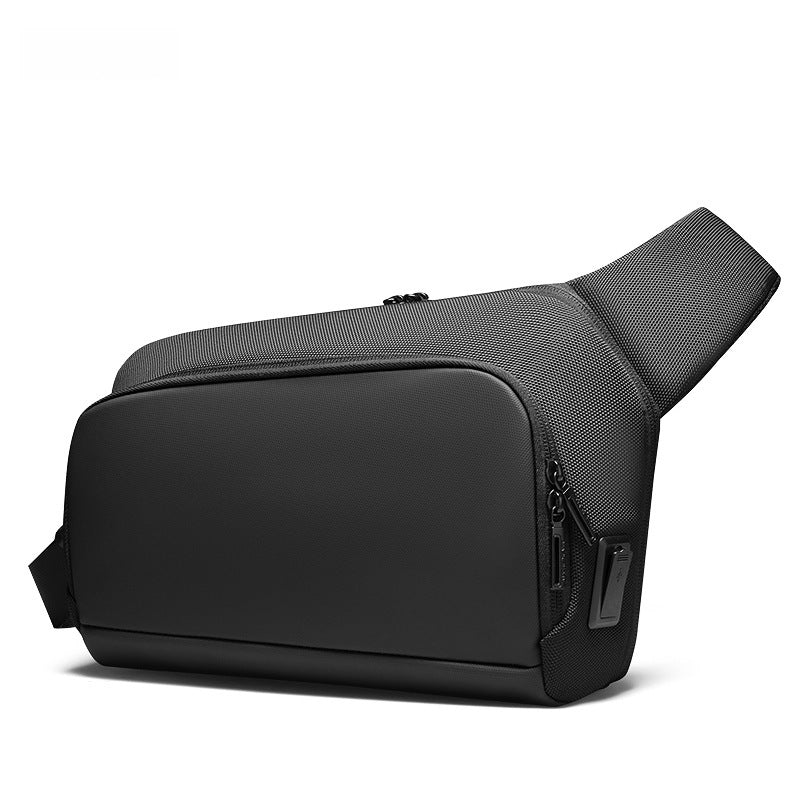 Mark Ryden fashion Men's bag shoulder bag cross-border multi-functional messenger bag City personal leisure chest bag