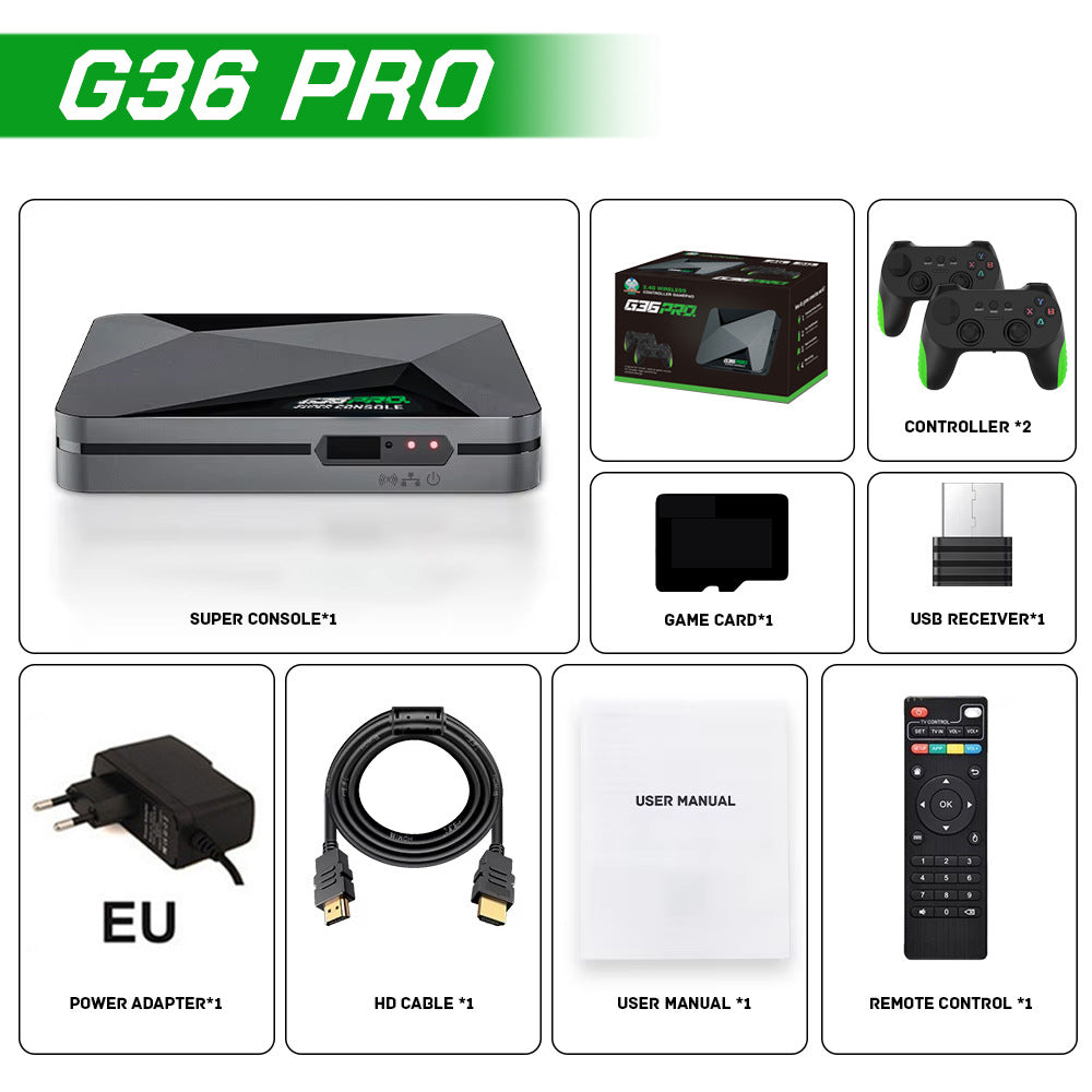 Super Console G36 Pro retro lavagame 4K HD classic video Game machine Game Bo