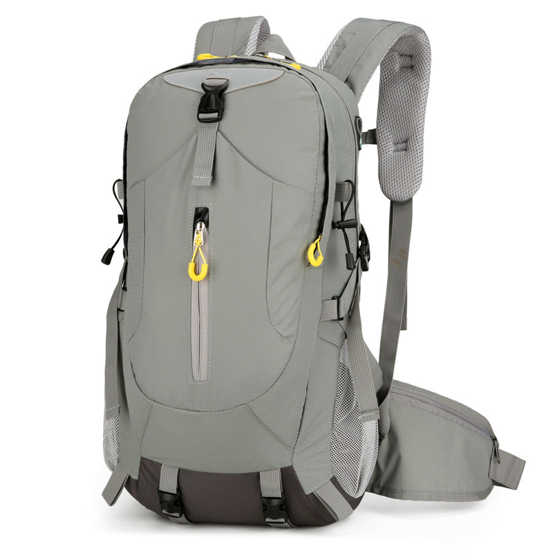 Hiking backpack lightweight and large capacity backpack men's and women's safety reflective waterproof outdoor camping cycling hiking bag