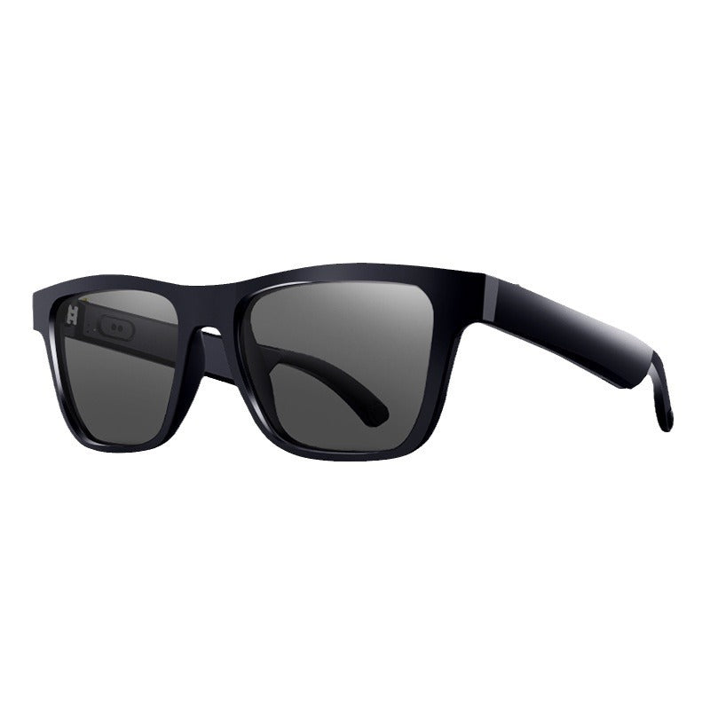 Cross-border new arrival smart glasses E10 sunglasses black technology can call to listen to music Bluetooth audio glasses