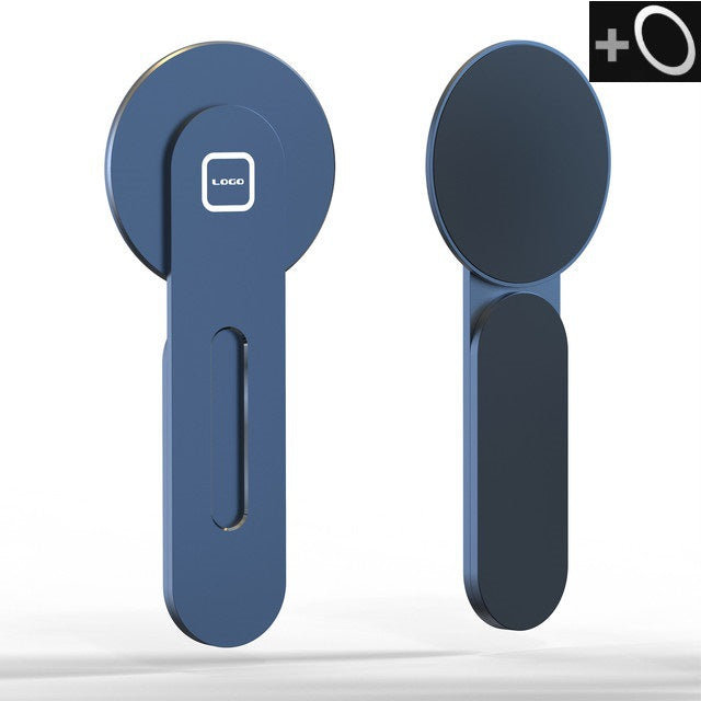 Applicable to Tesla car mobile phone bracket magsafe magnetic suspension screen vehicle navigation aluminum alloy bracket