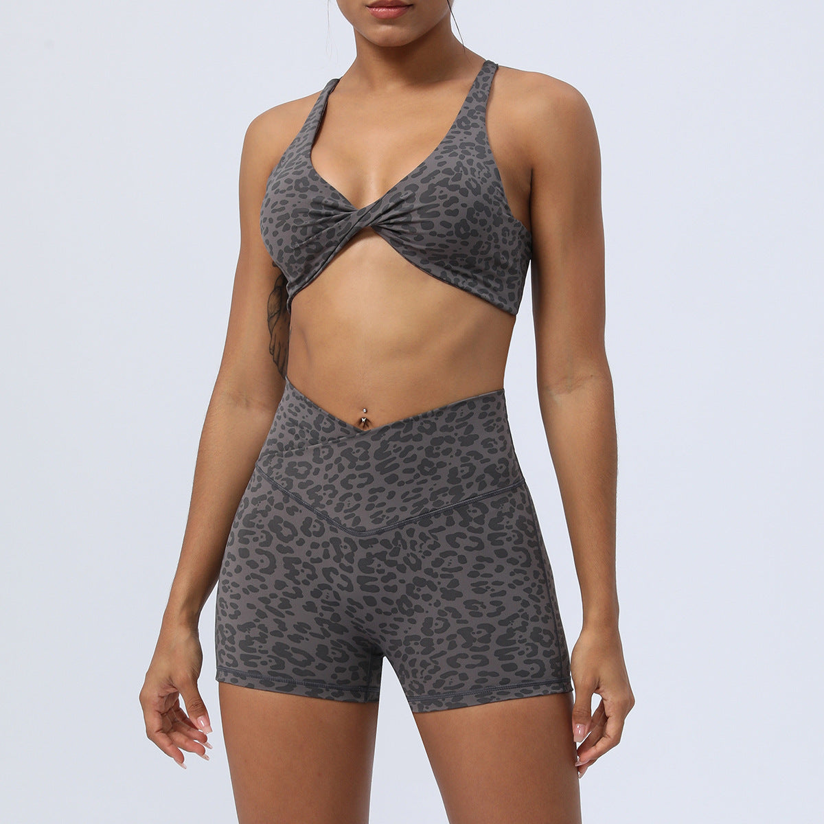 Cross-border European and American yoga clothes suit high waist hip lift running fitness clothes suit tight yoga exercise suit suit women