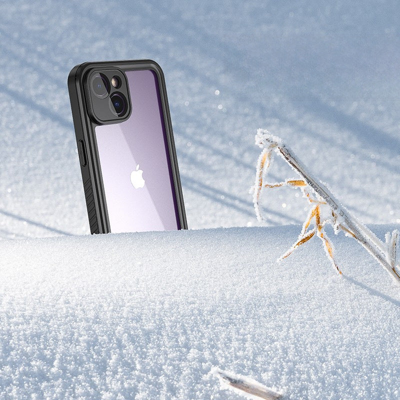 European and American applicable iPhone15 waterproof case mobile phone case all-inclusive sealed anti-fall dust snorkeling swimming outdoor sports