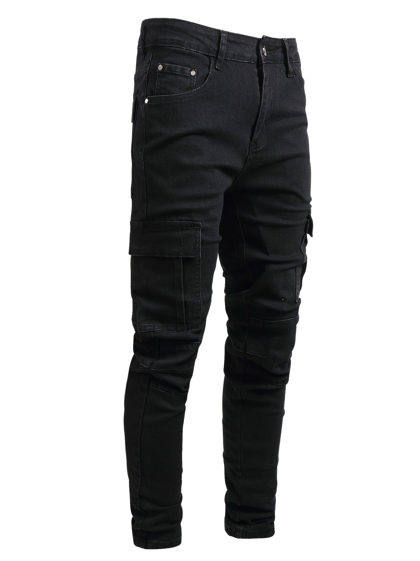 men's Slim Jeans Stretch Slim Fit men's Jeans Ripped Jeans