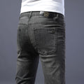 Spring and Autumn New elastic men's jeans slim men's jeans men's European fashion brand long pants 212