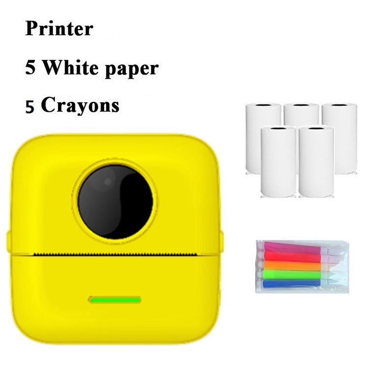 Cross-border new arrival portable mini student wrong question pocket printer label photo Bluetooth thermal printer