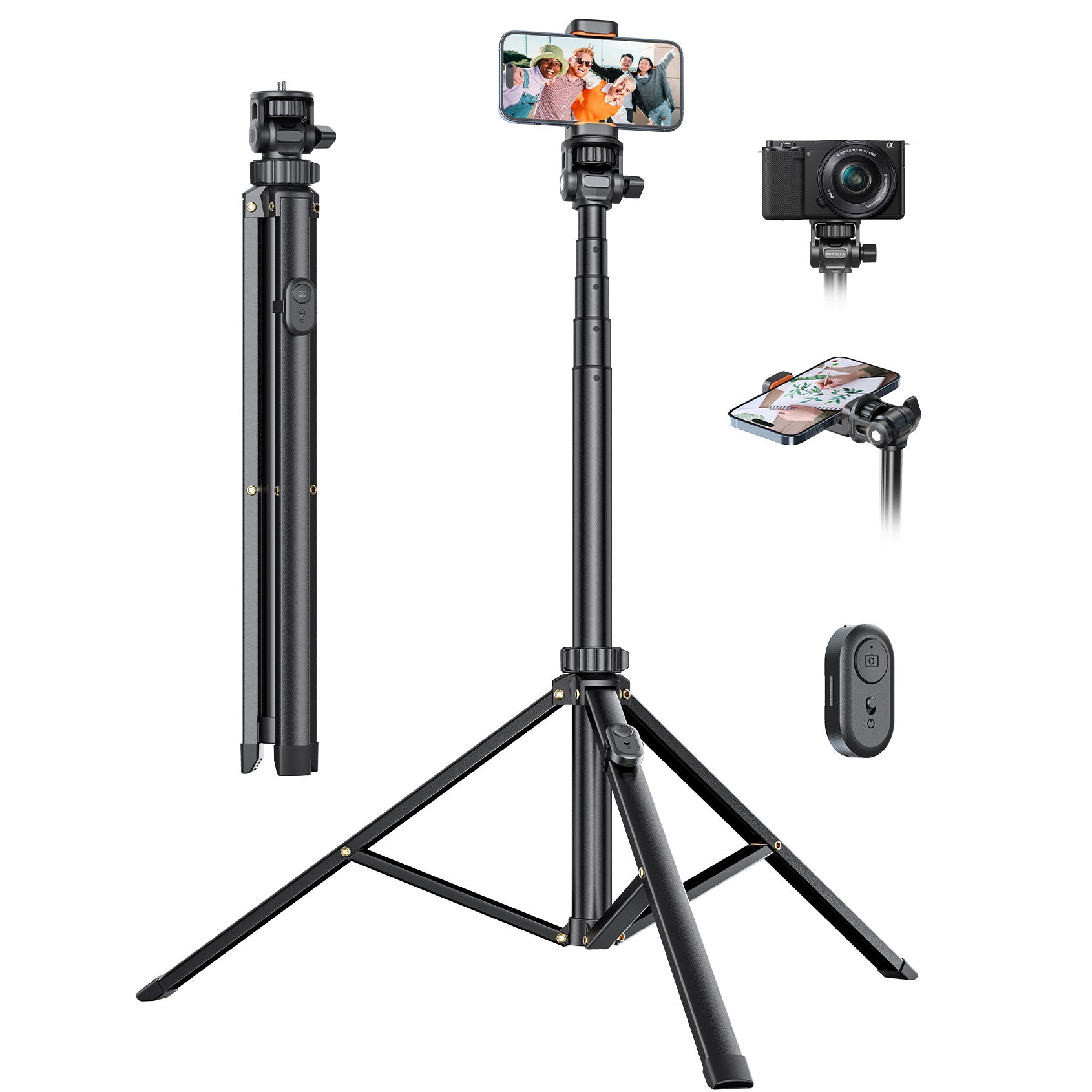 T01 selfie stick mobile phone Bluetooth selfie phone holder tripod fill light bracket portable outdoor photography