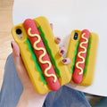 Creative three-dimensional sausage hot dog iPhone16 Apple 15 suitable for 13/14pro max phone case phone case 11