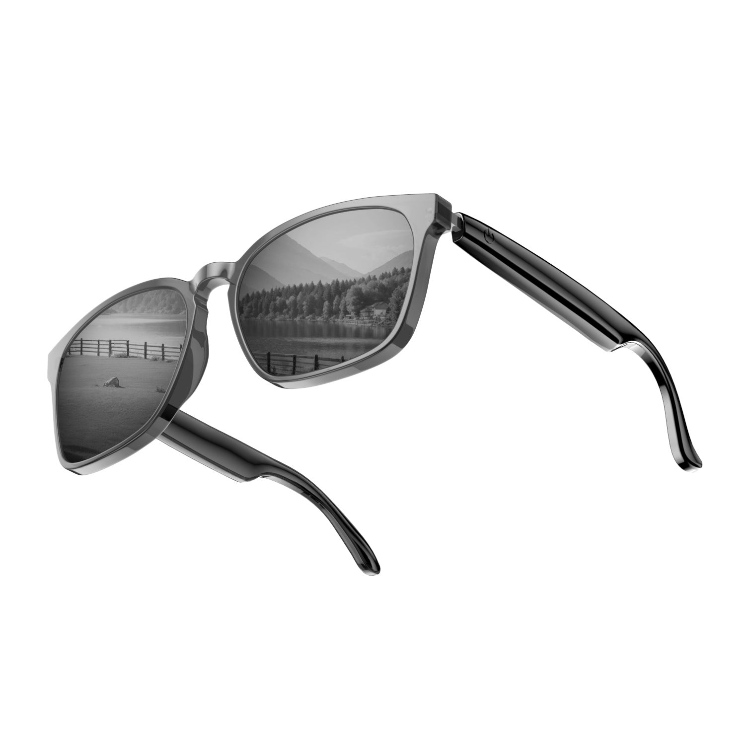 ai simultaneous translation sunglasses wireless call music Smart Bluetooth glasses multi-language translation Universal