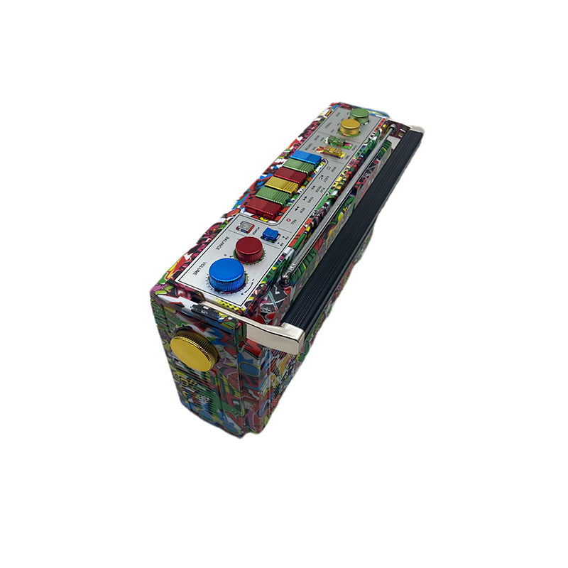 Camouflage retro Retro Bluetooth speaker portable outdoor wireless radio audio microphone stereo