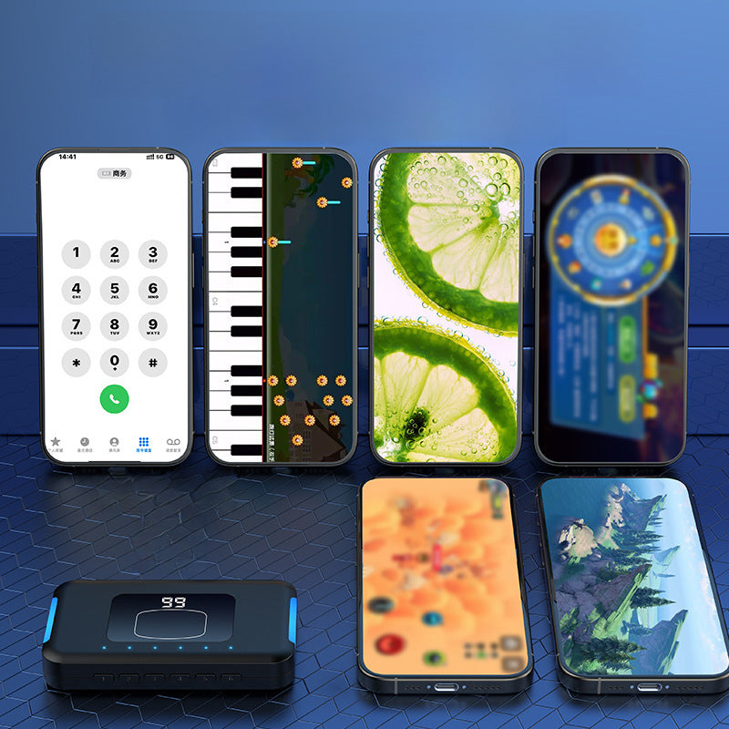 Advanced sense portable wireless clicker Bluetooth new analog finger click screen clicker compact and portable
