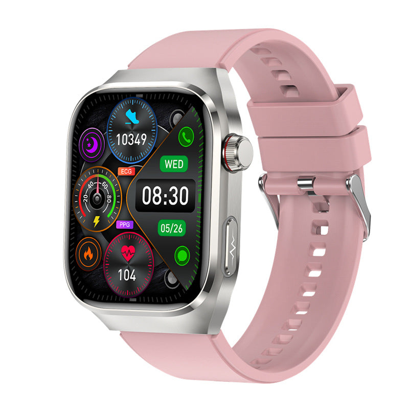 Cross-border hot TK16 smart watch Bluetooth calling micro physical examination ECG body fat detection Bluetooth calling Sports