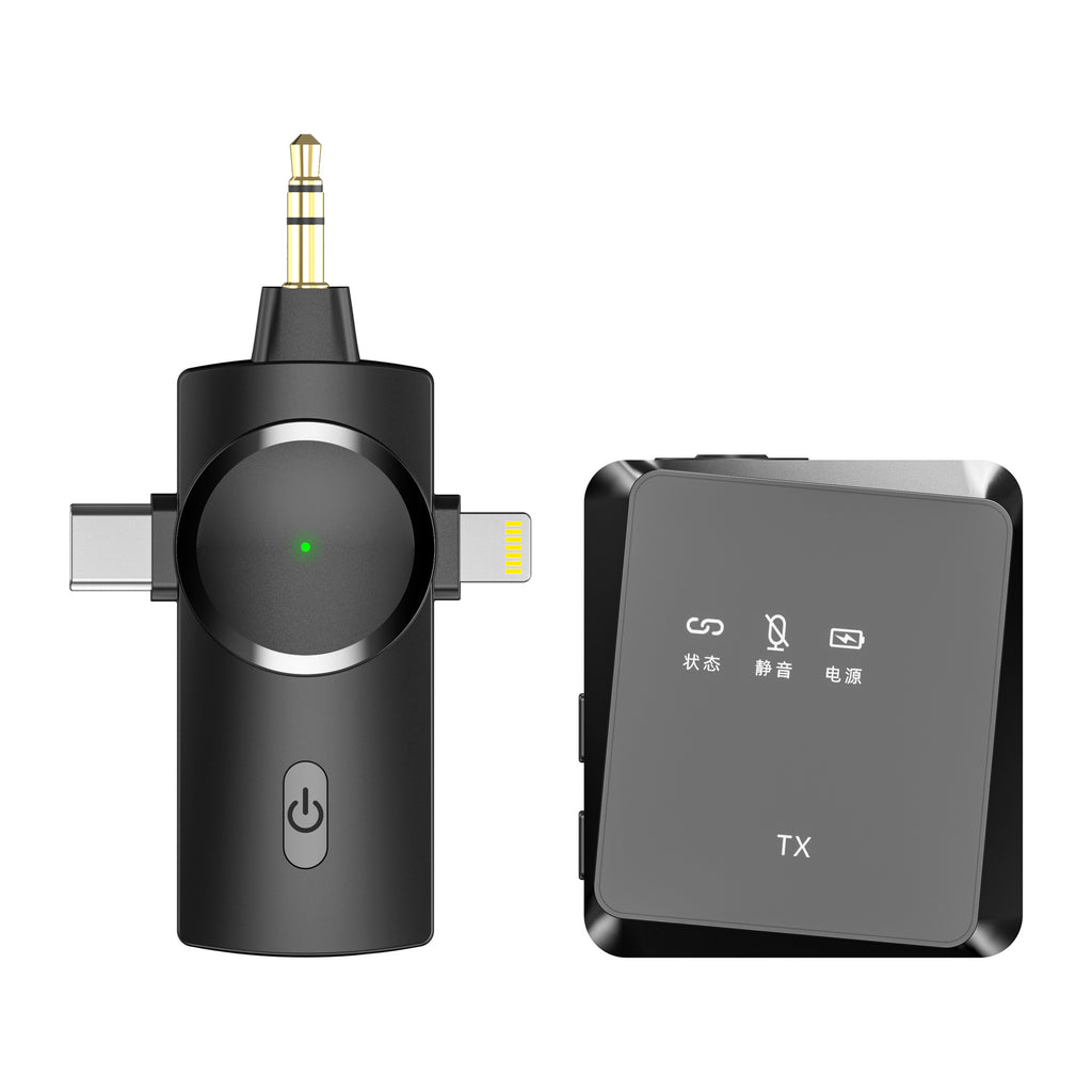 Treasure everything collar clip microphone wireless microphone short video live streaming equipment digital accessories in stock wholesale retail