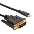In stock type-c to dvi1.8 M HD adapter cable type-c to dvi 4K HD Converter Cable