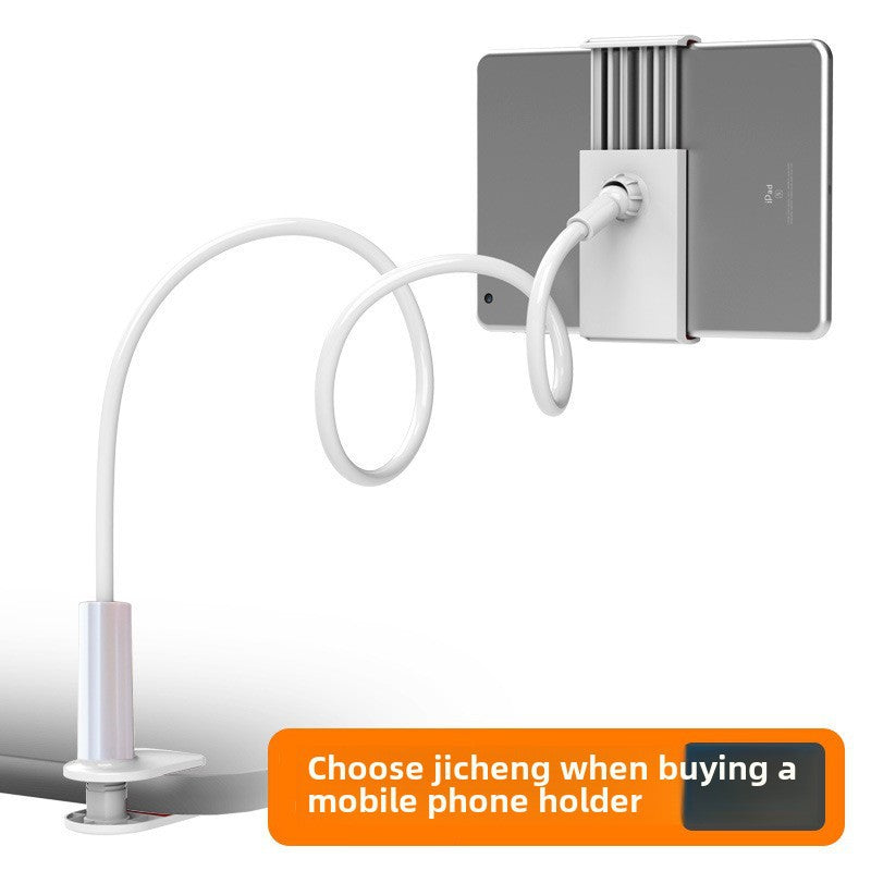 Stable spiral base mobile phone bracket multi-rotating mobile phone tablet universal chuck lazy bracket drama watching artifact