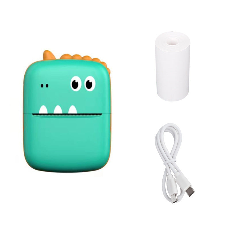 Cross-border new A8 mini-portable printer Bluetooth connection ink-free thermal printing label printing gift wholesale