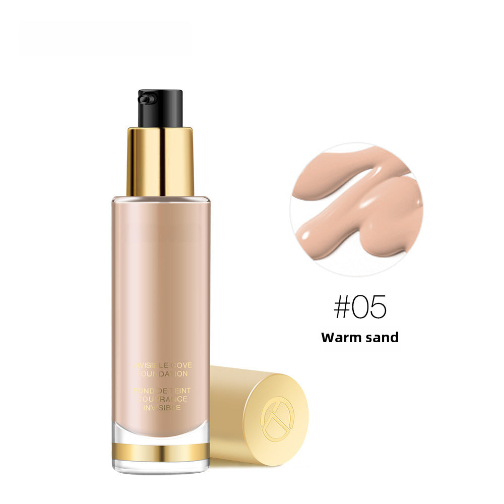 Gold natural Longwear Foundation flawless cover invisible pores BB cream moisturizing Foundation liquid 9983