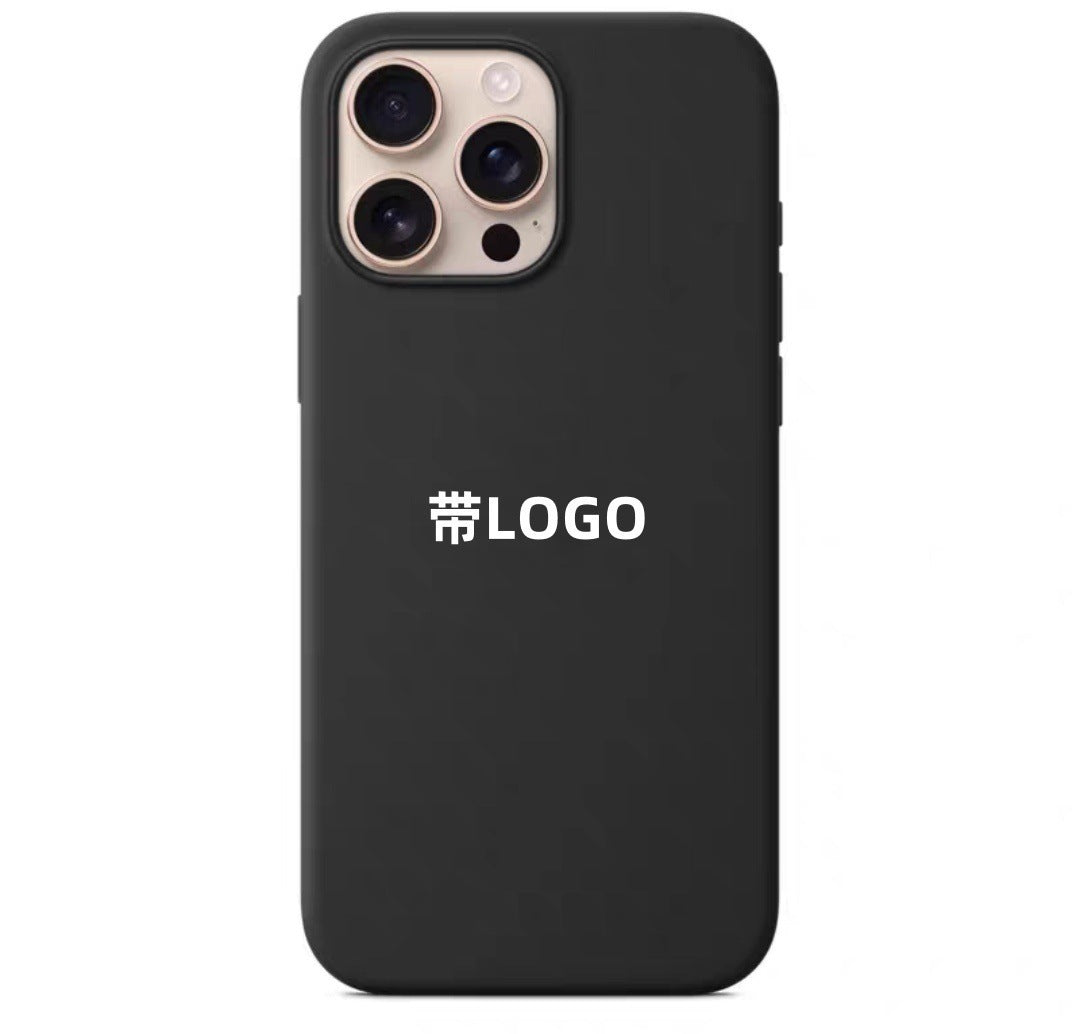 Magnetic animation pop-up window for Apple 16promax comes with AI button iPhone16 liquid silicone phone case