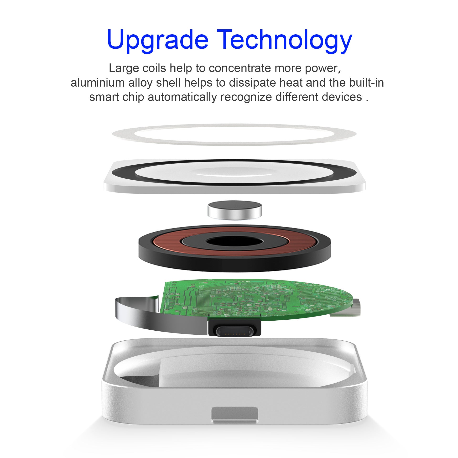 Applicable to Apple Watch smart phone wireless headset three-in-one wireless charger 15W fast charging magnetic portable
