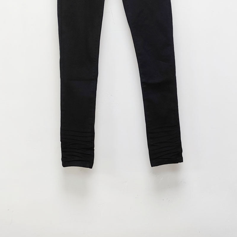 TY18SSAM basic jeans men's slim fit skinny pants casual high street washed jeans