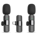 New K8K9 wireless lavalier microphone mobile live streaming equipment outdoor live broadcast wireless collar clip mini microphone