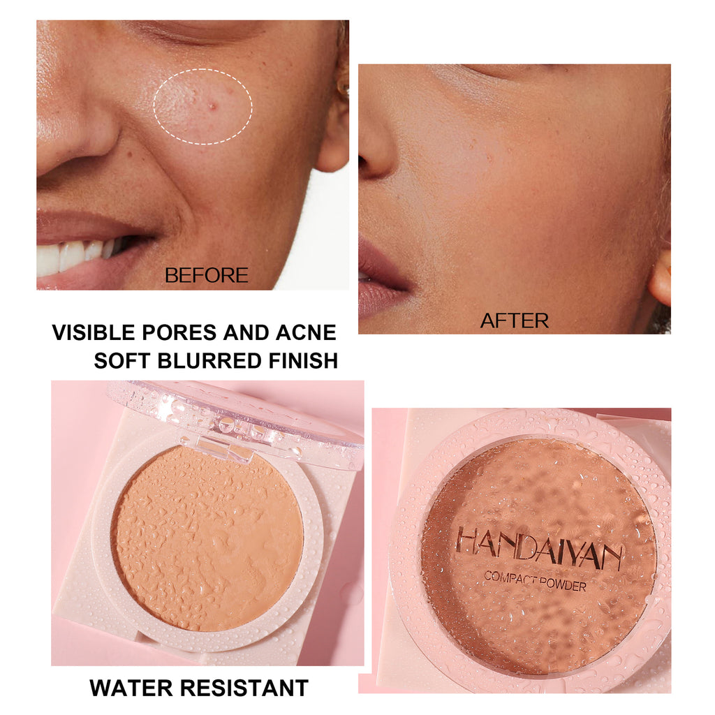 Cross-border finishing powder concealer Han Daiyan long lasting oil control cosmetic cream waterproof makeup not stuck powder smear-proof makeup powder cake