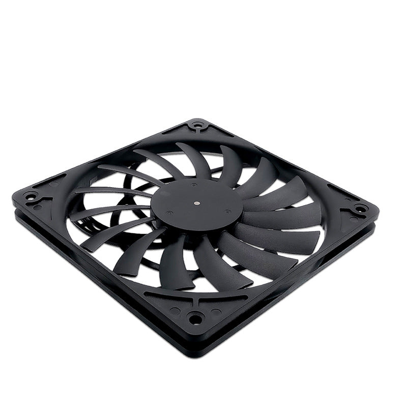Huirde ice soul F12012 chassis fan ultra-thin desktop cooling fan intelligent PWM speed control