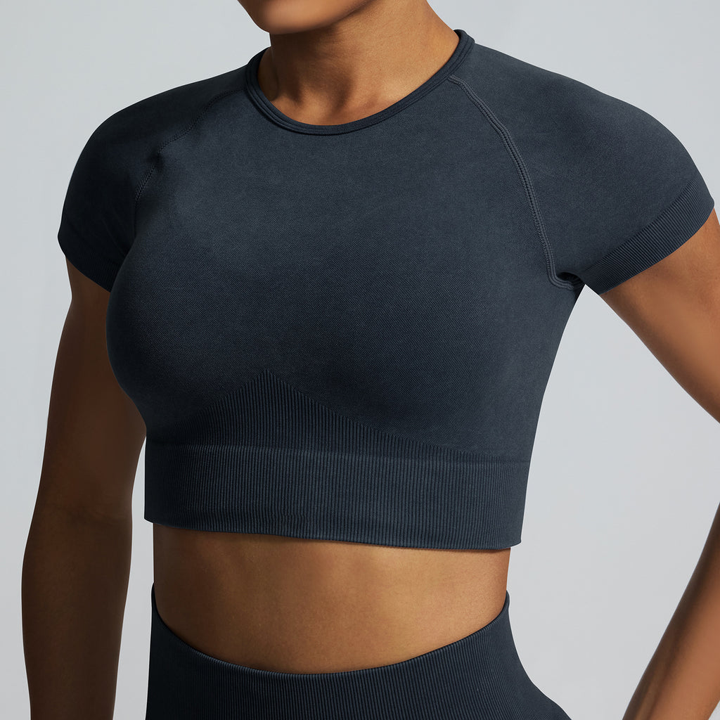 European and American Autumn Winter Tight Sports Set