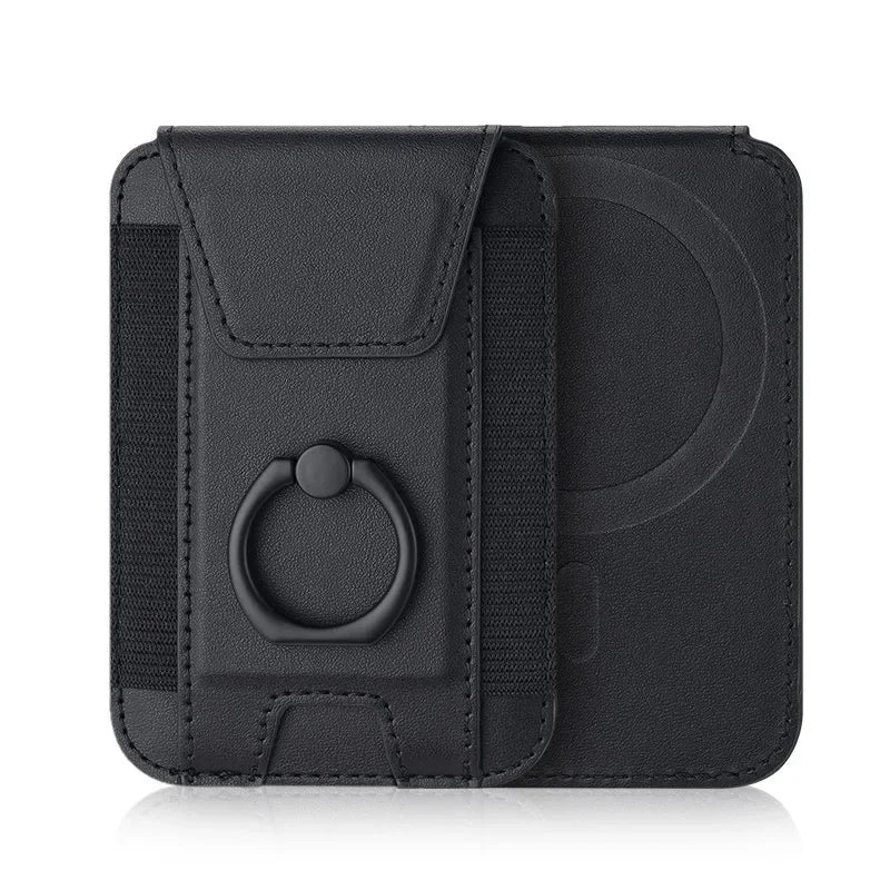 Applicable to iPhone15 magnetic card holder Apple 14promax/12/13 Magsafe ring bracket card holder stickers