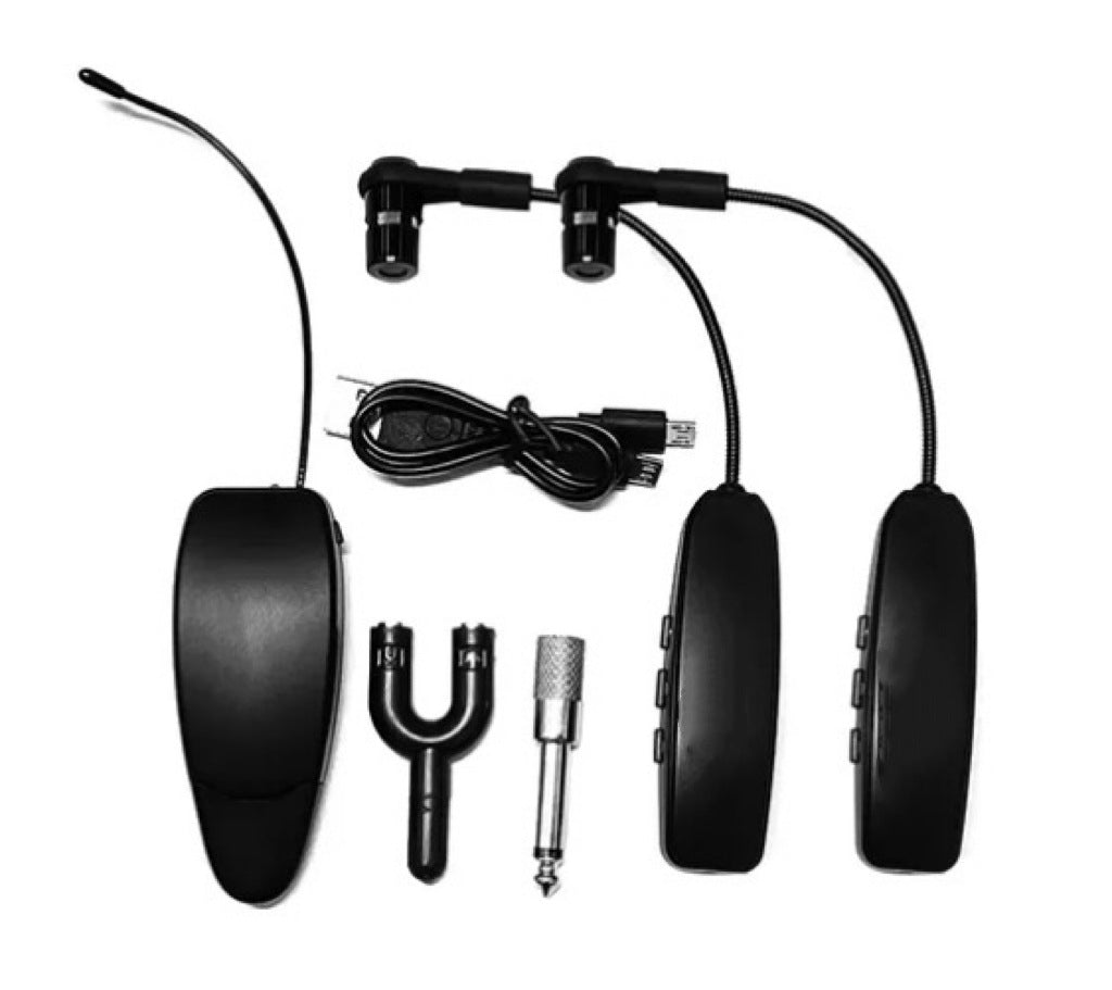 Musical instrument performance pickup U band microphone outdoor stage use musical instrument microphone saxophone dedicated wireless microphone