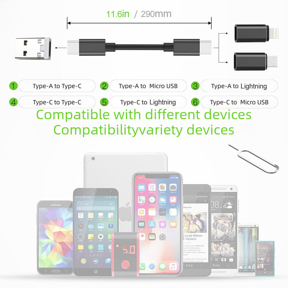 Travel portable data cable storage box multifunctional treasure box adapter charging strip line mobile phone bracket function
