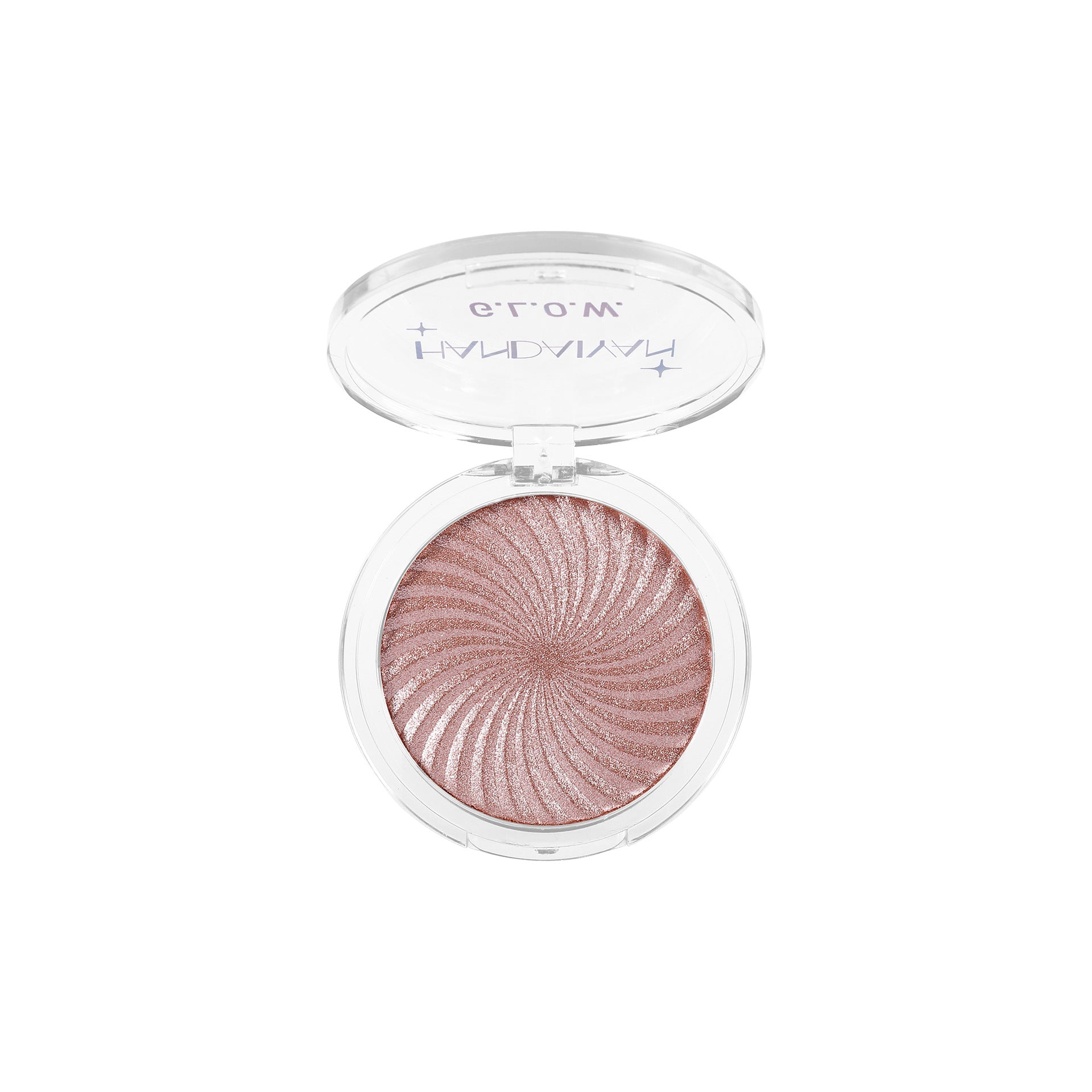 Cross-border six-color vortex highlighting powder matte thin and glittering handaiyan face powder highlight repair brightening makeup palette