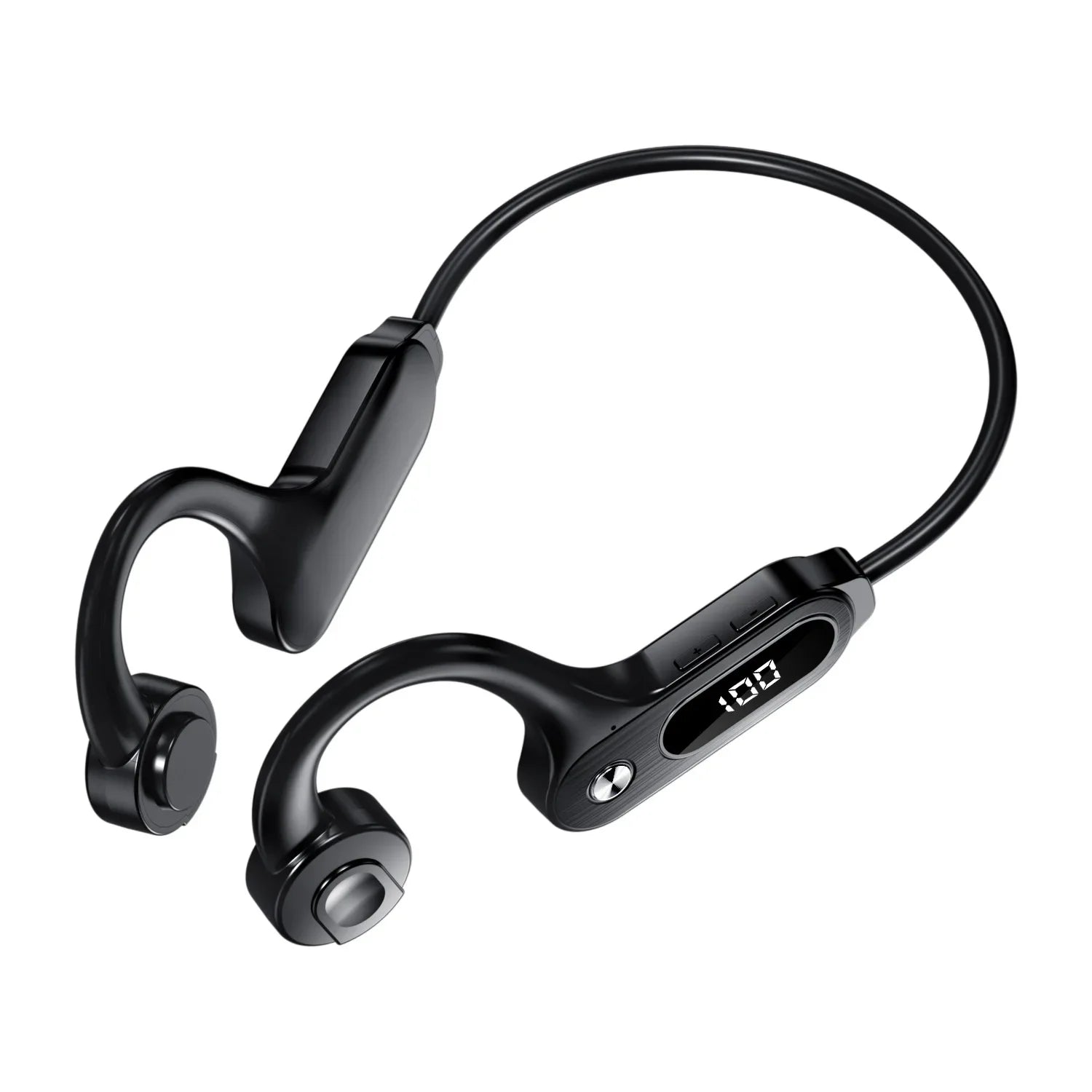 V30 wireless Bluetooth headset ear hook sports waterproof sweat-proof power display ultra-long standby for Apple Android