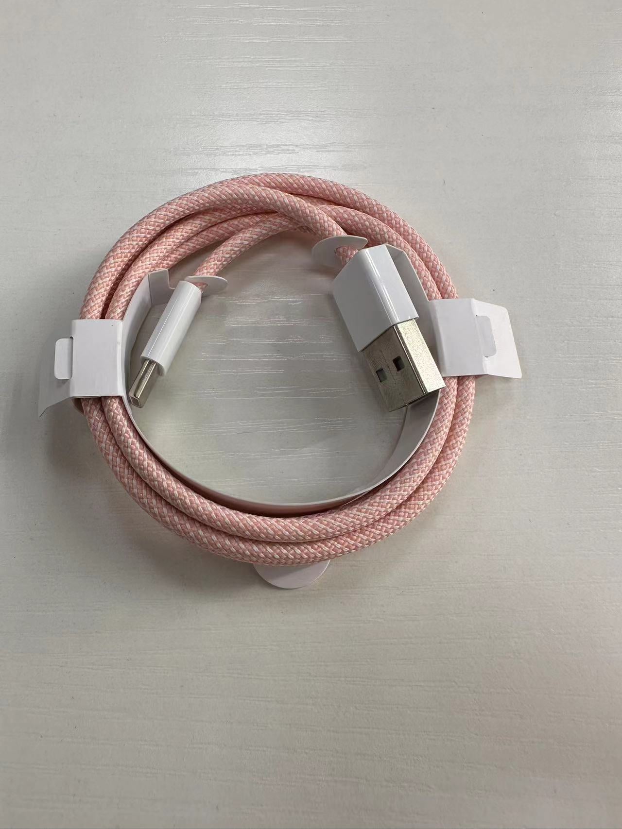 Fast Charge data cable for Apple 15 mobile phone iphone15pro car charger woven carpaly special line
