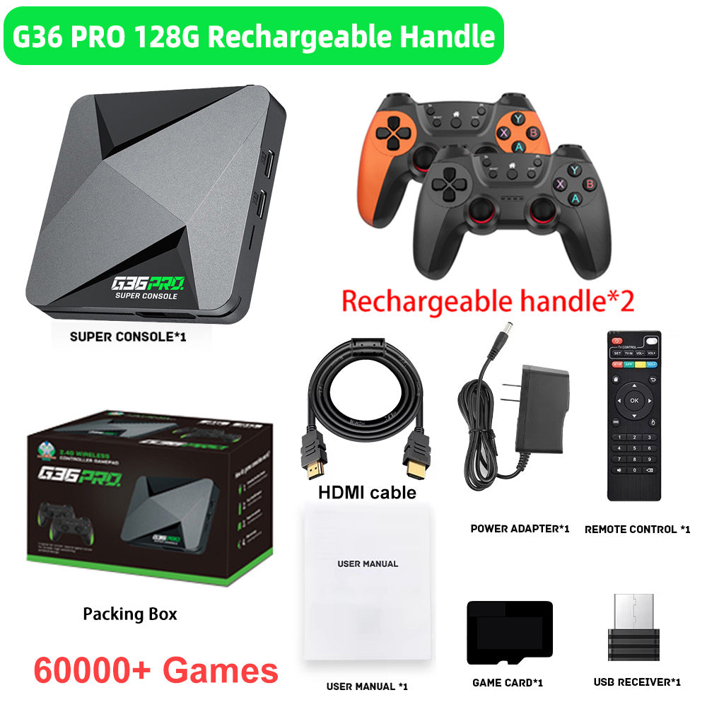 Super Console G36 Pro retro lavagame 4K HD classic video Game machine Game Bo