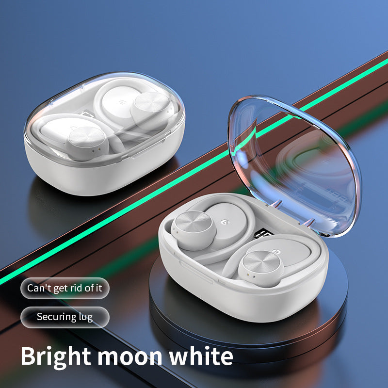Q36 translation Bluetooth headset binaural ear-mounted in-ear earphone with warehouse digital display sports three-dimensional cross-border wholesale