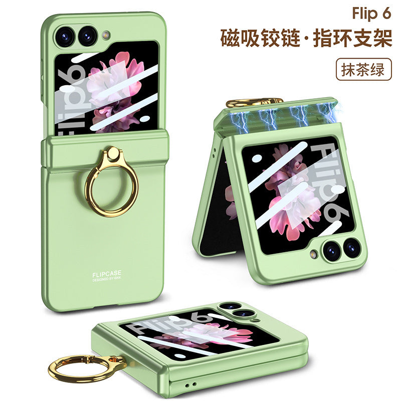 Samsung Galaxy Z Flip6 Case – Magnetic Ring, Drop-Resistant & Slim