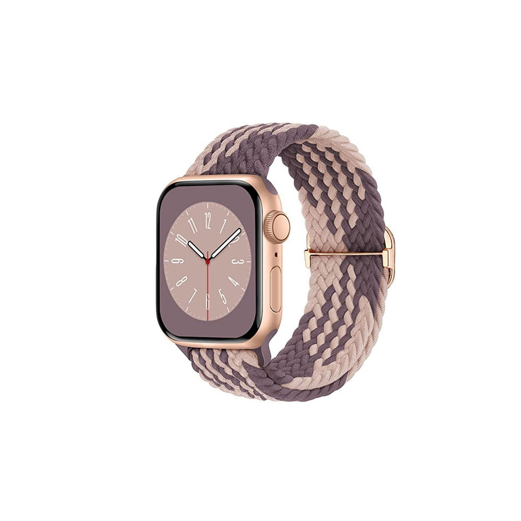 Apple woven strap for applewatch10 smart watch nylon adjustable Japanese buckle elastic strap